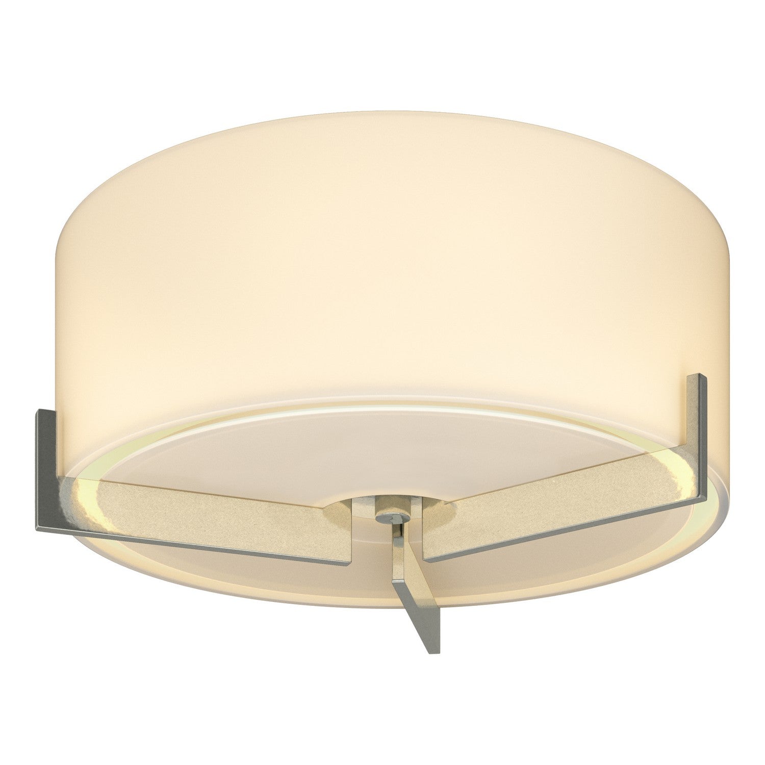 Hubbardton Forge - 126401-SKT-85-GG0218 - One Light Semi-Flush Mount - Axis - Sterling