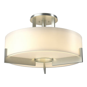 Hubbardton Forge - 126403-SKT-82-GG0216 - Three Light Semi-Flush Mount - Axis - Vintage Platinum