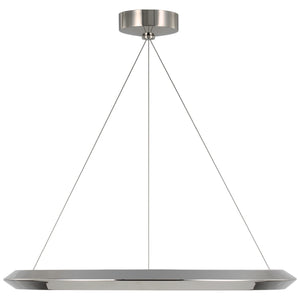 Visual Comfort Signature - PB 5150PN - LED Chandelier - Encircle - Polished Nickel