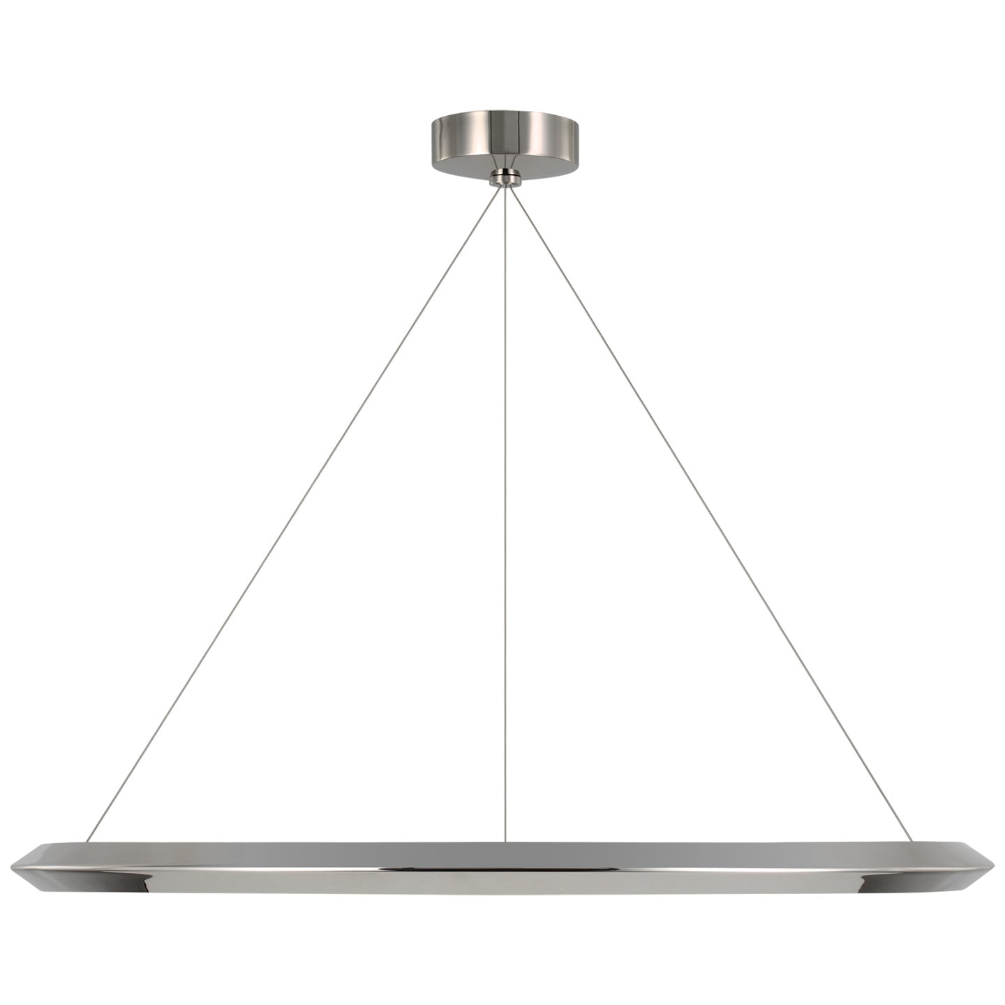 Visual Comfort Signature - PB 5151PN - LED Chandelier - Encircle - Polished Nickel