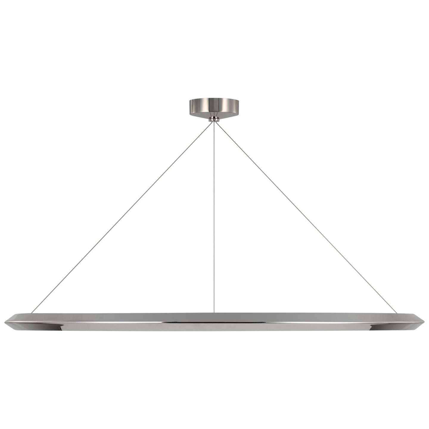 Visual Comfort Signature - PB 5152PN - LED Chandelier - Encircle - Polished Nickel