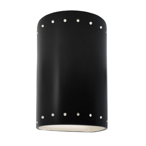 Justice Designs - CER-0990-CRB - Lantern - Ambiance - Carbon - Matte Black