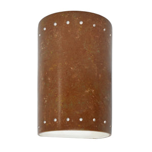 Justice Designs - CER-0990-PATR - Lantern - Ambiance - Rust Patina