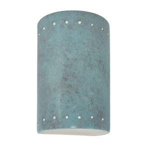 Justice Designs - CER-0990-PATV - Lantern - Ambiance - Verde Patina