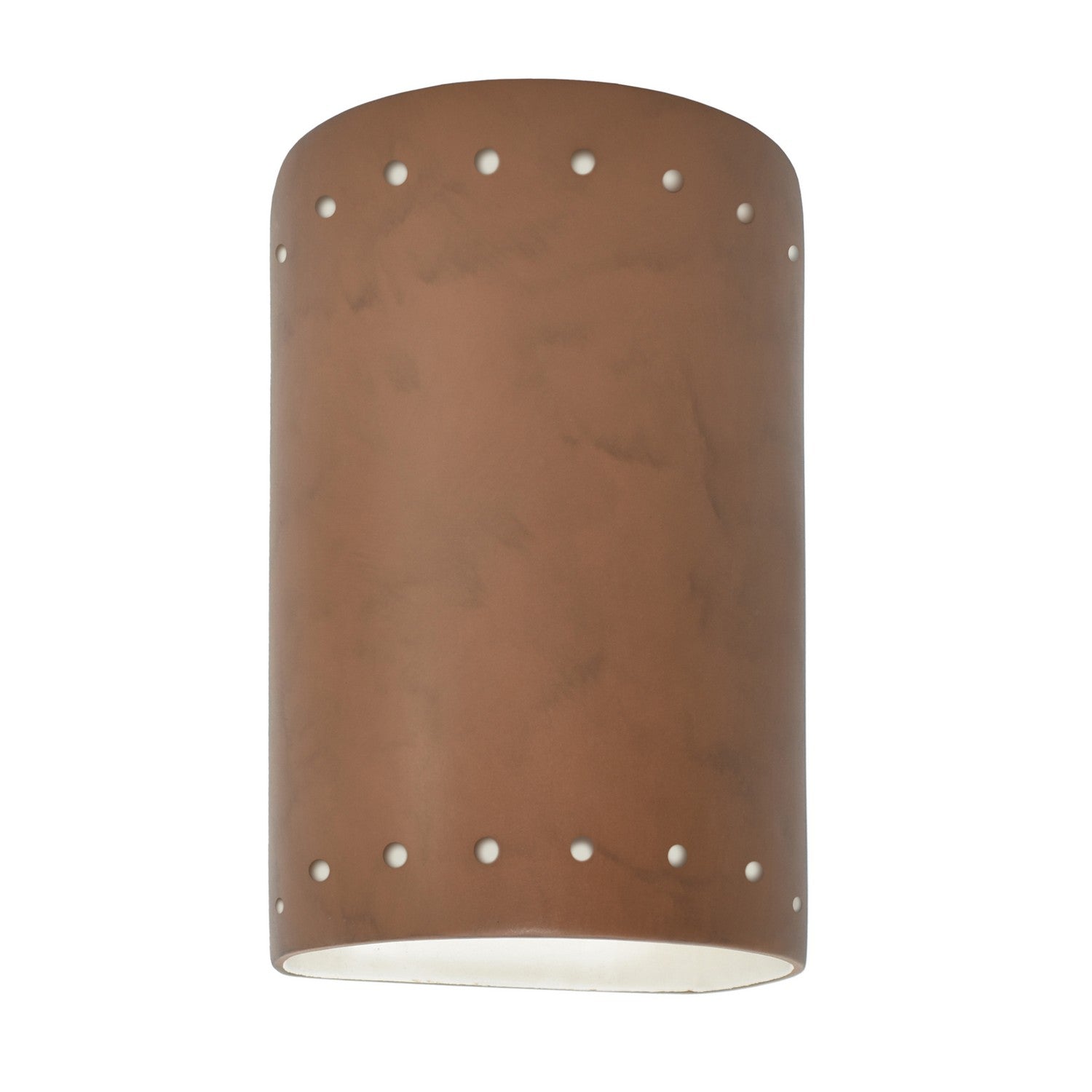 Justice Designs - CER-0990-TERA - Lantern - Ambiance - Terra Cotta