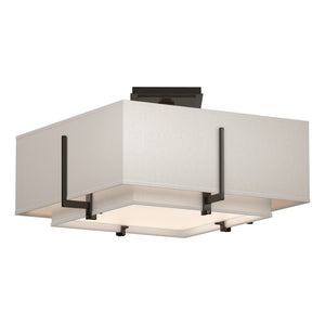 Hubbardton Forge - 126507-SKT-14-SF1205-SE1605 - Two Light Semi-Flush Mount - Exos - Oil Rubbed Bronze