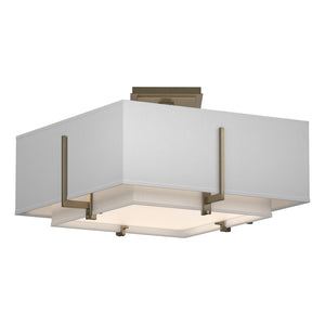Hubbardton Forge - 126507-SKT-84-SF1205-SF1605 - Two Light Semi-Flush Mount - Exos - Soft Gold