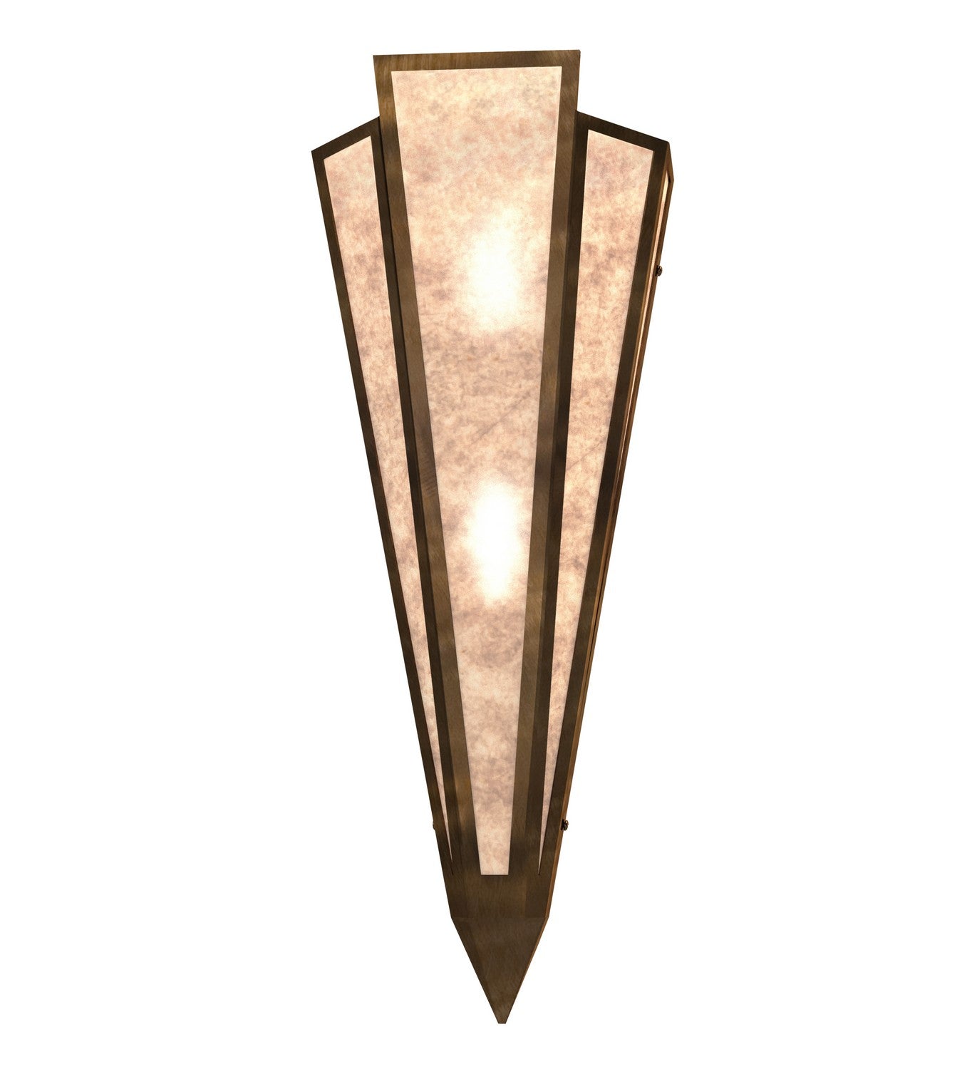 Meyda Tiffany - 255683 - Two Light Wall Sconce - Brum - Antique Copper