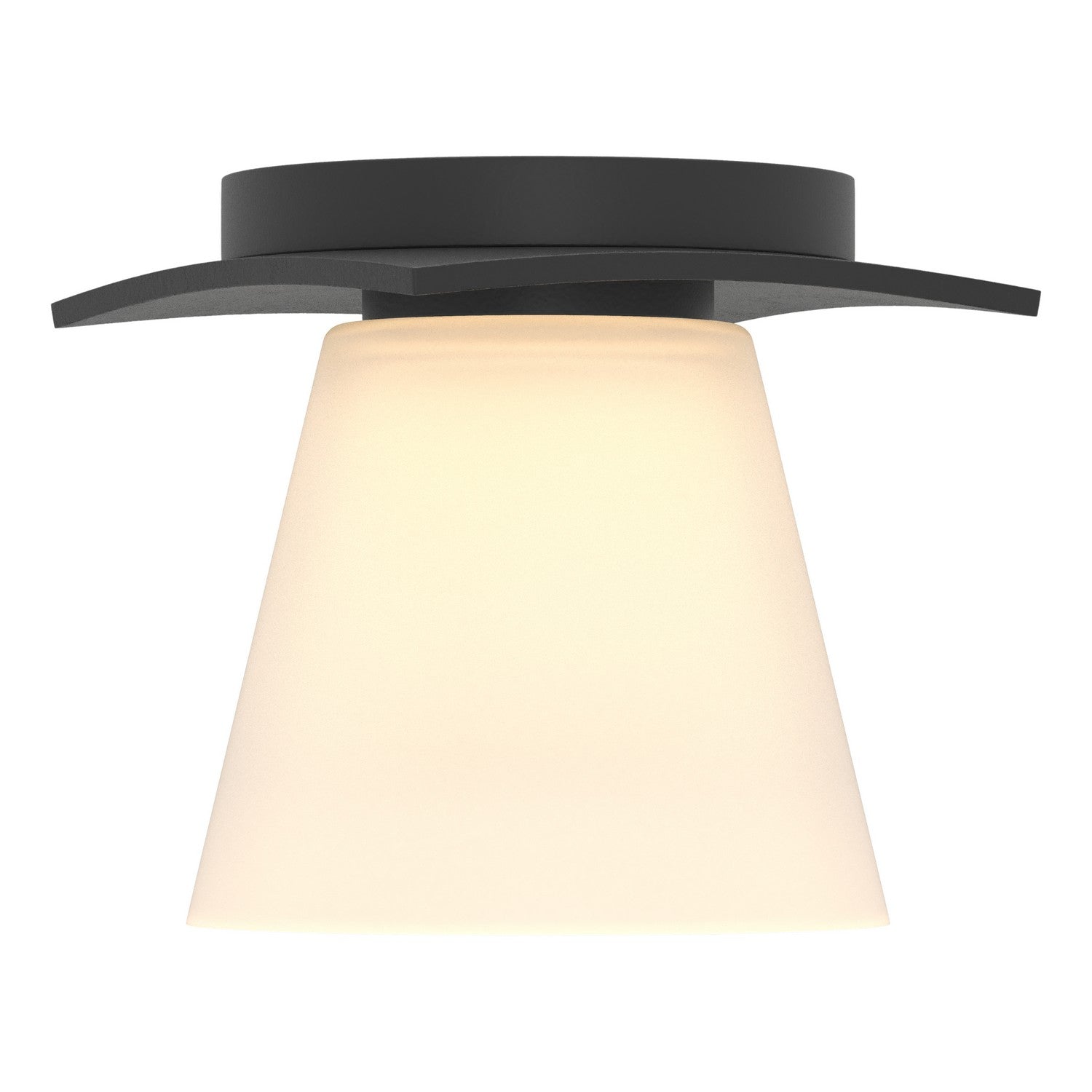 Hubbardton Forge - 126601-SKT-10-GG0242 - Wren Flush Mount - Wren - Black