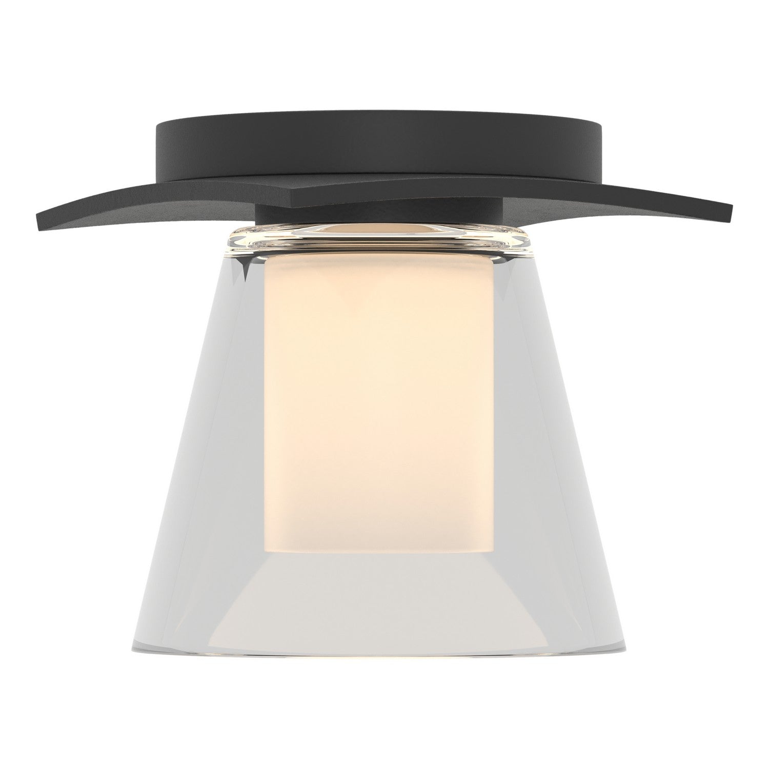 Hubbardton Forge - 126601-SKT-10-ZU0284 - Wren Flush Mount - Wren - Black