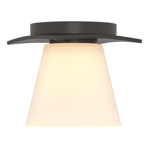 Hubbardton Forge - 126601-SKT-14-GG0242 - One Light Flush Mount - Wren - Oil Rubbed Bronze