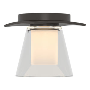 Hubbardton Forge - 126601-SKT-14-ZU0284 - One Light Flush Mount - Wren - Oil Rubbed Bronze