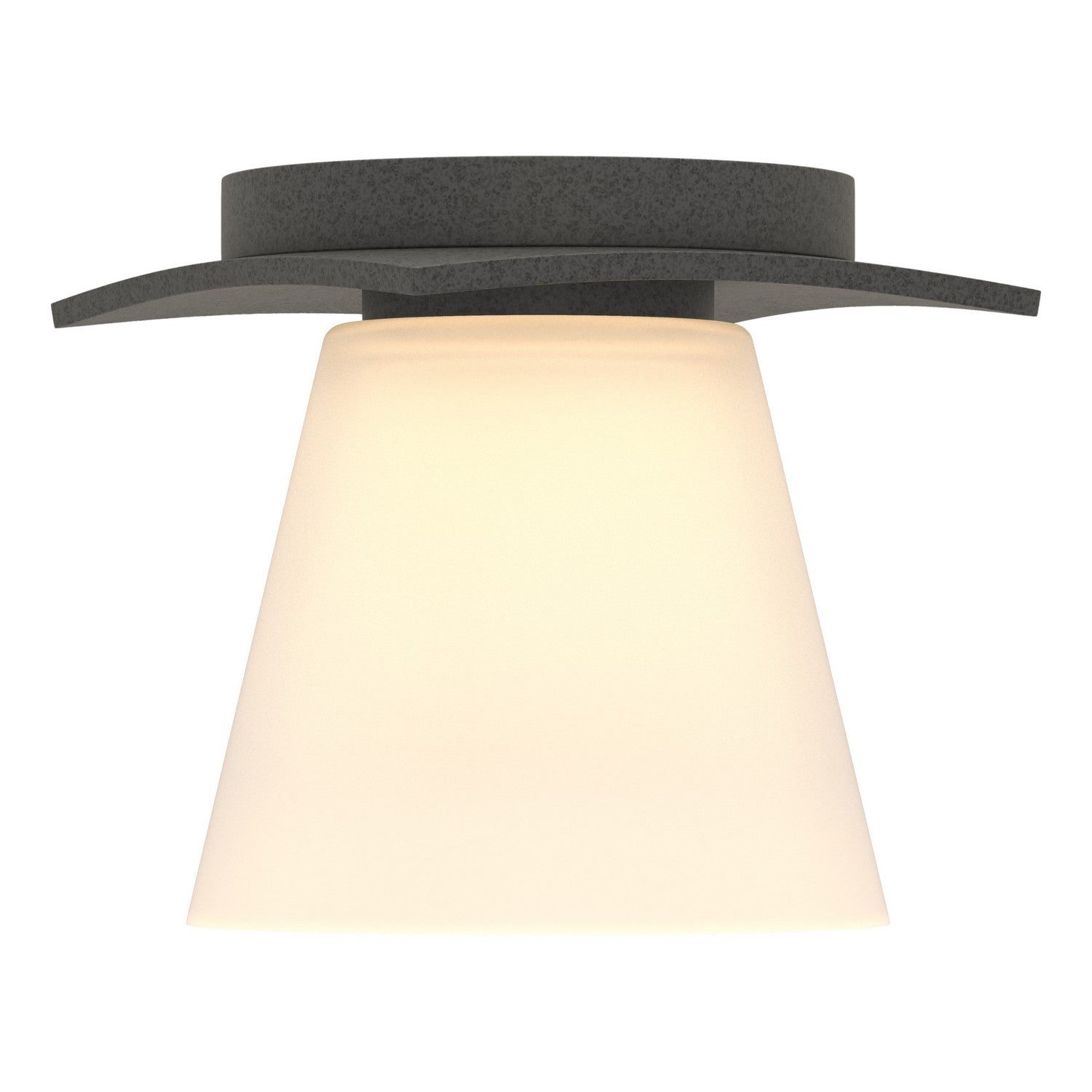 Hubbardton Forge - 126601-SKT-20-GG0242 - Wren Flush Mount - Wren - Natural Iron