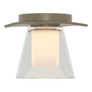 Hubbardton Forge - 126601-SKT-84-ZU0284 - One Light Semi-Flush Mount - Wren - Soft Gold