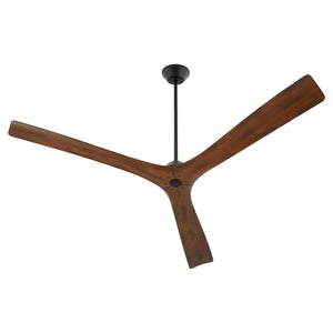 Oxygen - 3-120-2115 - 64" Ceiling Fan - Mecca - Black / Walnut