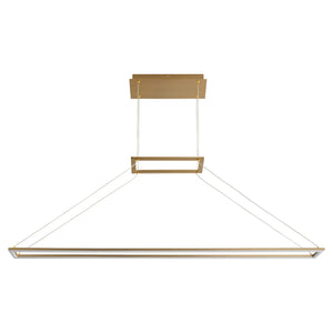 Oxygen - 3-6055-40 - LED Pendant - Xanni - Aged Brass