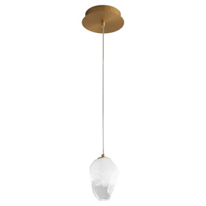 Oxygen - 3-809-40 - LED Pendant - Vivo - Aged Brass