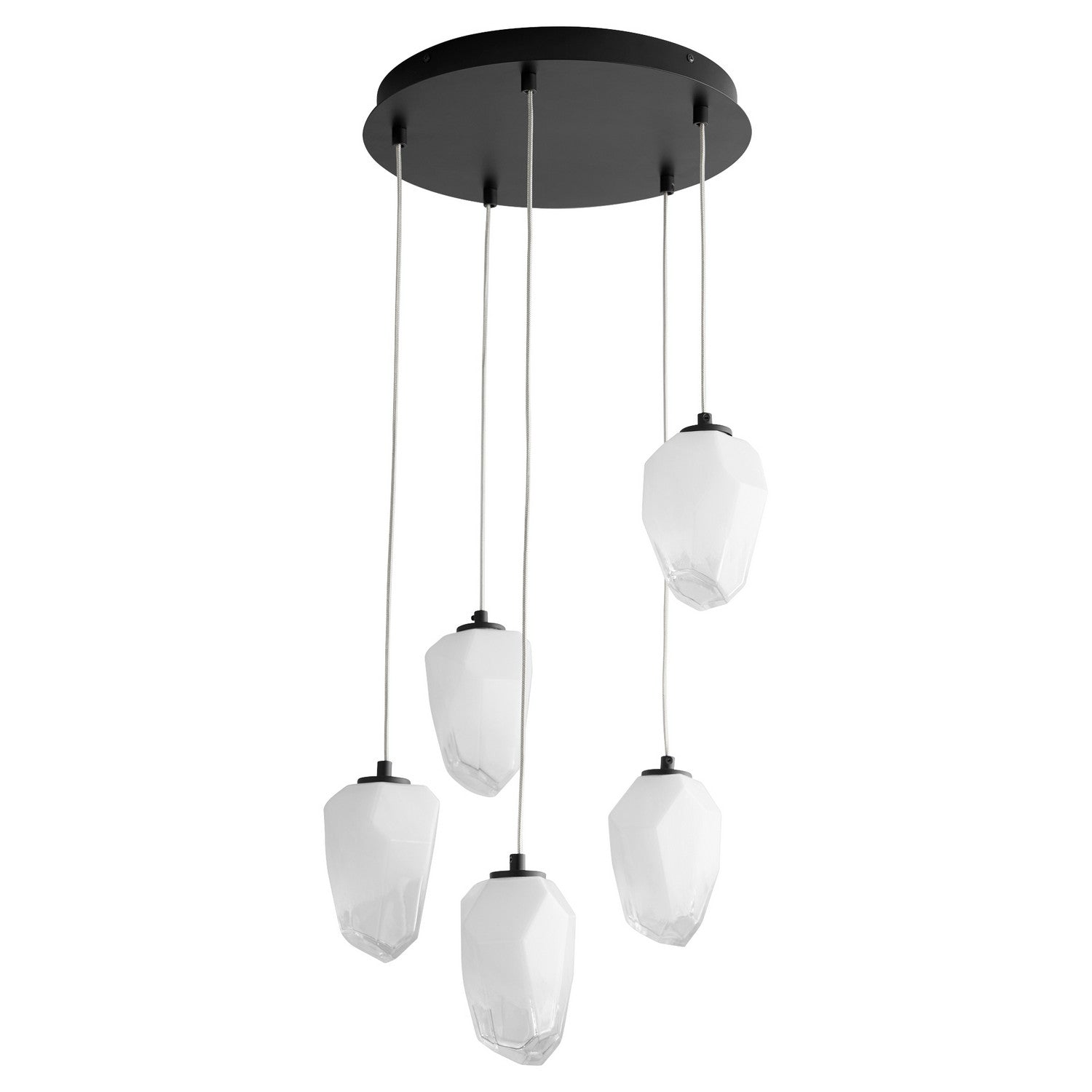 Oxygen - 3-810-15 - LED Pendant - Vivo - Black