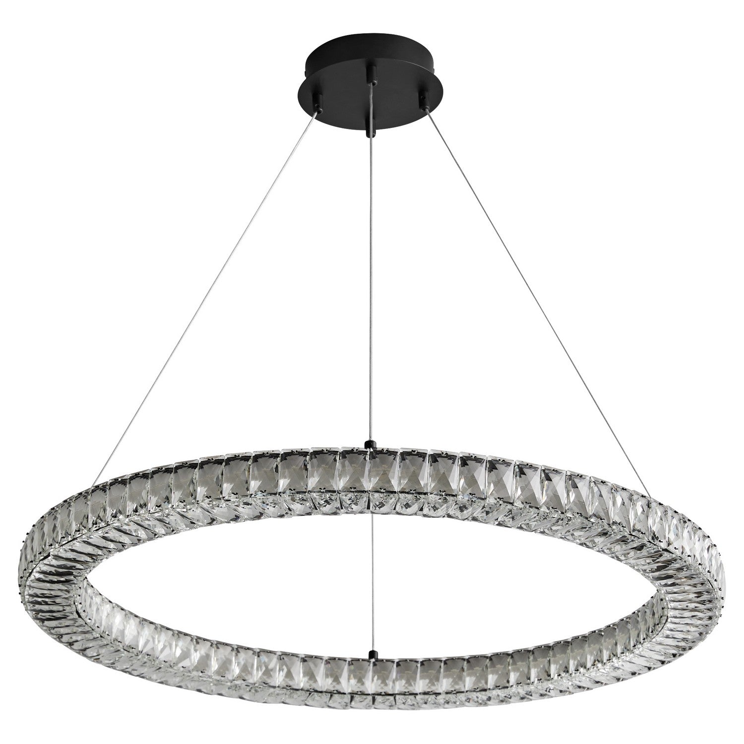 Oxygen - 3-875-15 - LED Pendant - Elan - Black