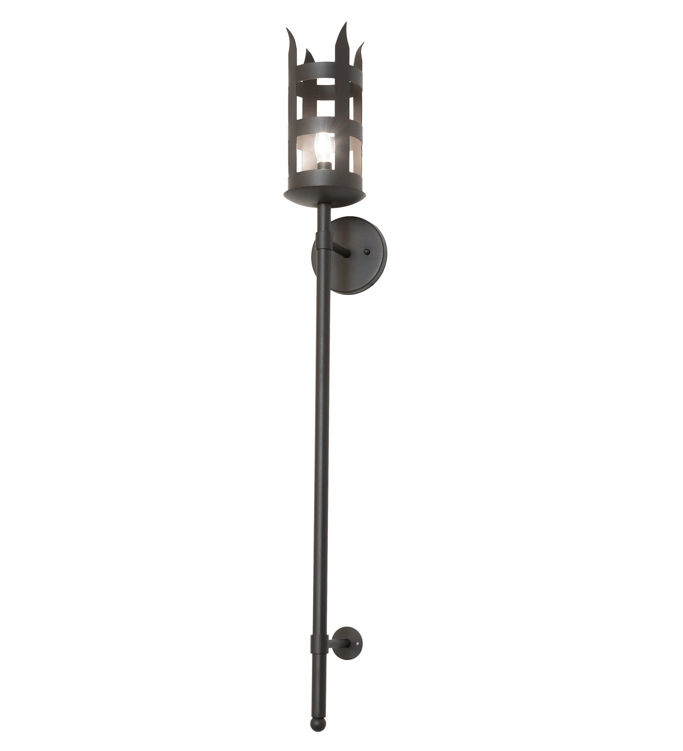 Meyda Tiffany - 257289 - One Light Wall Sconce - Middleburry - Wrought Iron