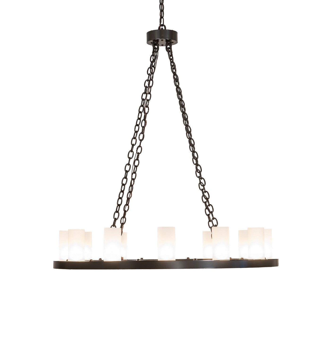 Meyda Tiffany - 259181 - 12 Light Chandelier - Loxley - Timeless Bronze