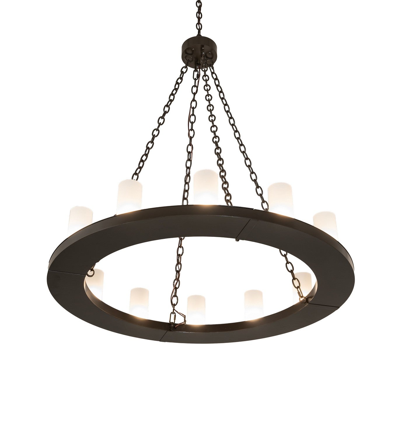 Meyda Tiffany - 259181 - 12 Light Chandelier - Loxley - Timeless Bronze