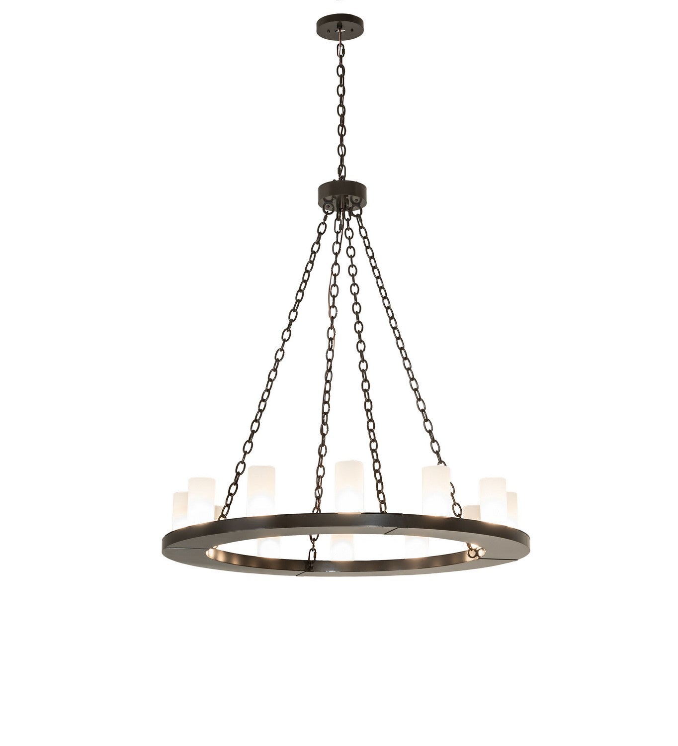 Meyda Tiffany - 259181 - 12 Light Chandelier - Loxley - Timeless Bronze