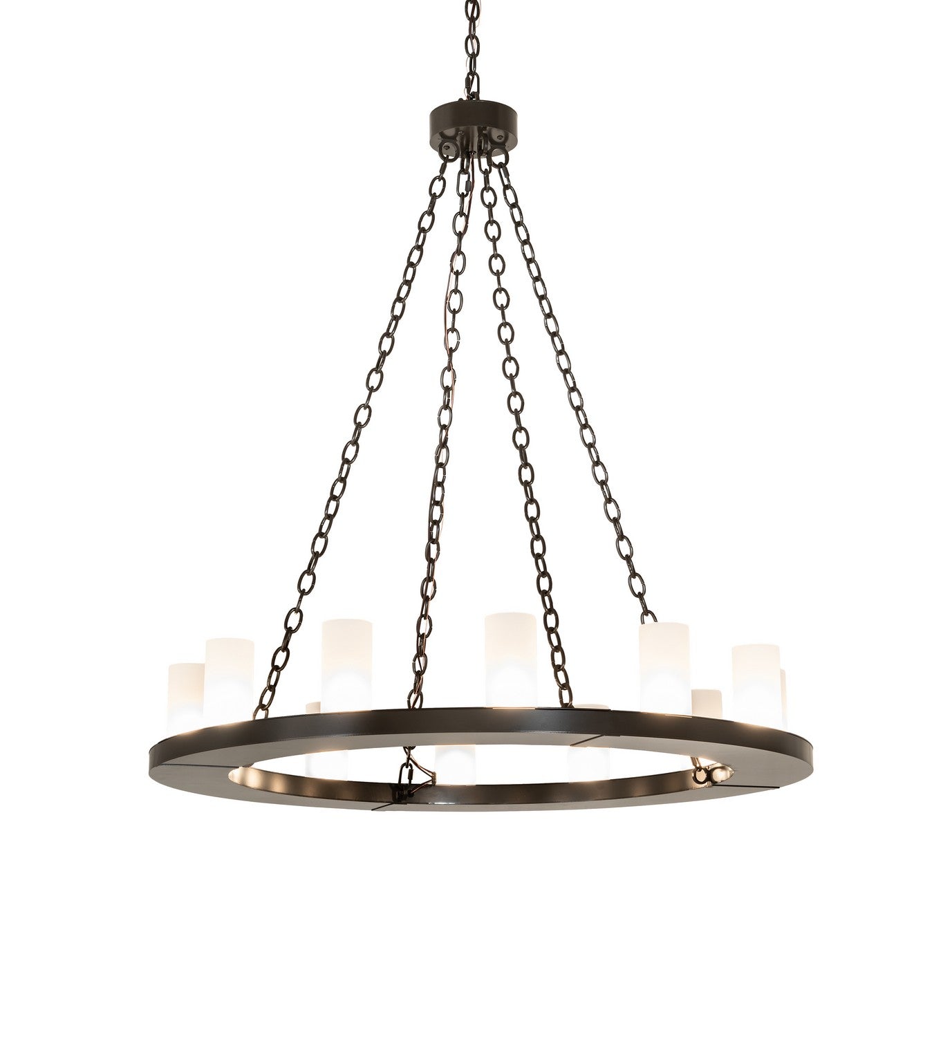 Meyda Tiffany - 259181 - 12 Light Chandelier - Loxley - Timeless Bronze