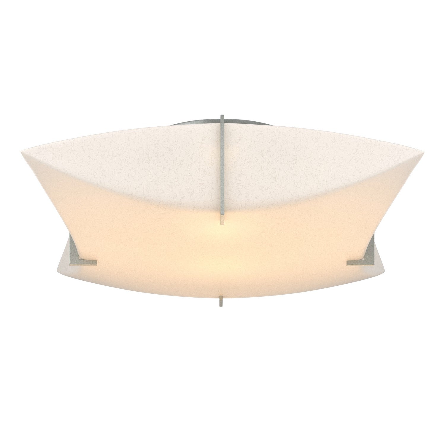 Hubbardton Forge - 126620-SKT-82-SH1999 - Bento Semi-Flush Mount - Bento - Vintage Platinum