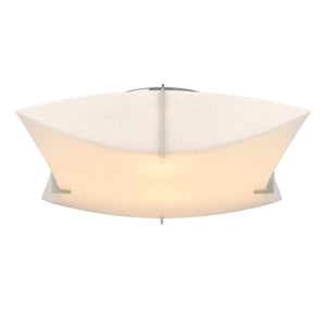 Hubbardton Forge - 126620-SKT-85-SH1999 - Two Light Semi-Flush Mount - Bento - Sterling