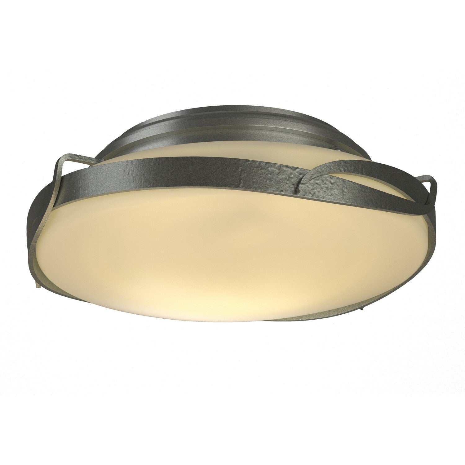 Hubbardton Forge - 126740-SKT-82-GG0097 - Two Light Flush Mount - Flora - Vintage Platinum