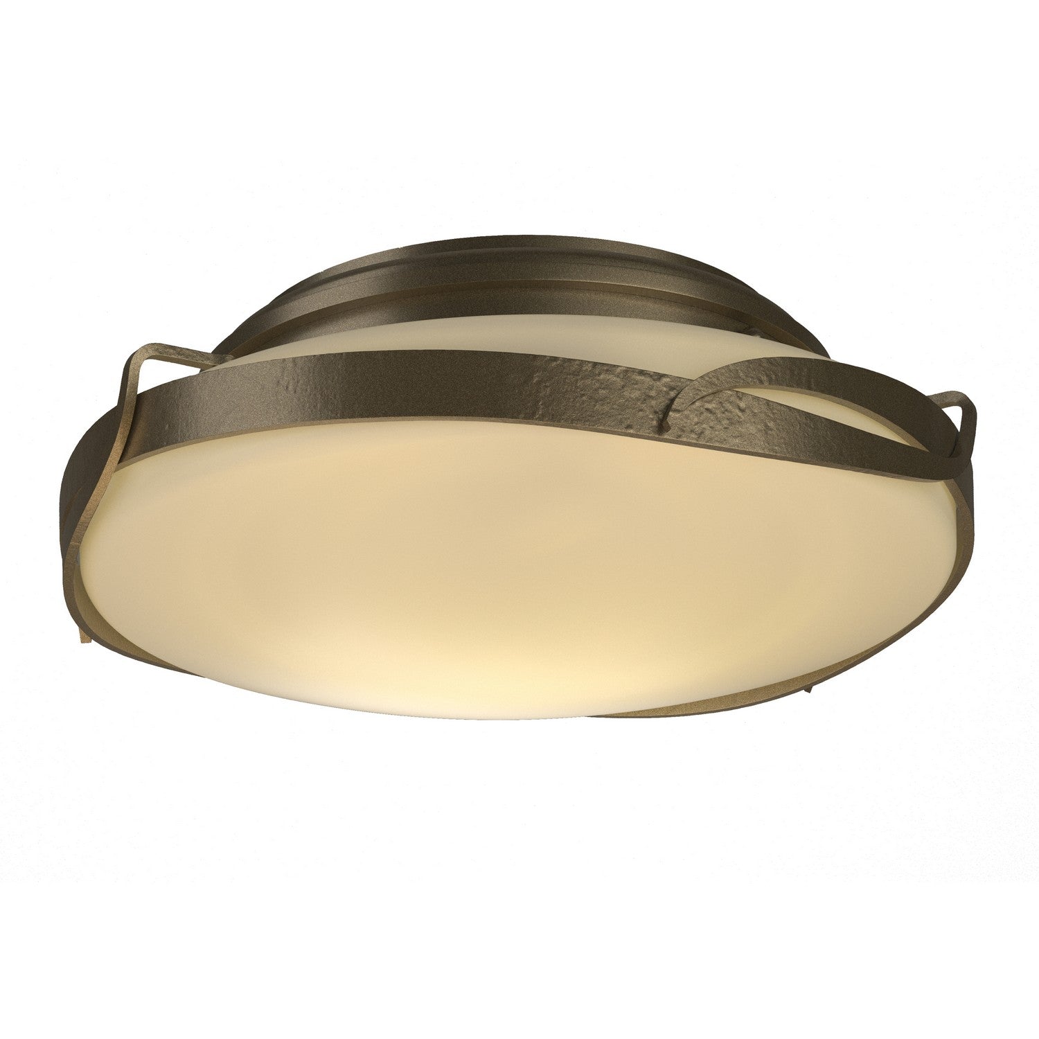 Hubbardton Forge - 126740-SKT-84-GG0097 - Flora Flush Mount - Flora - Soft Gold