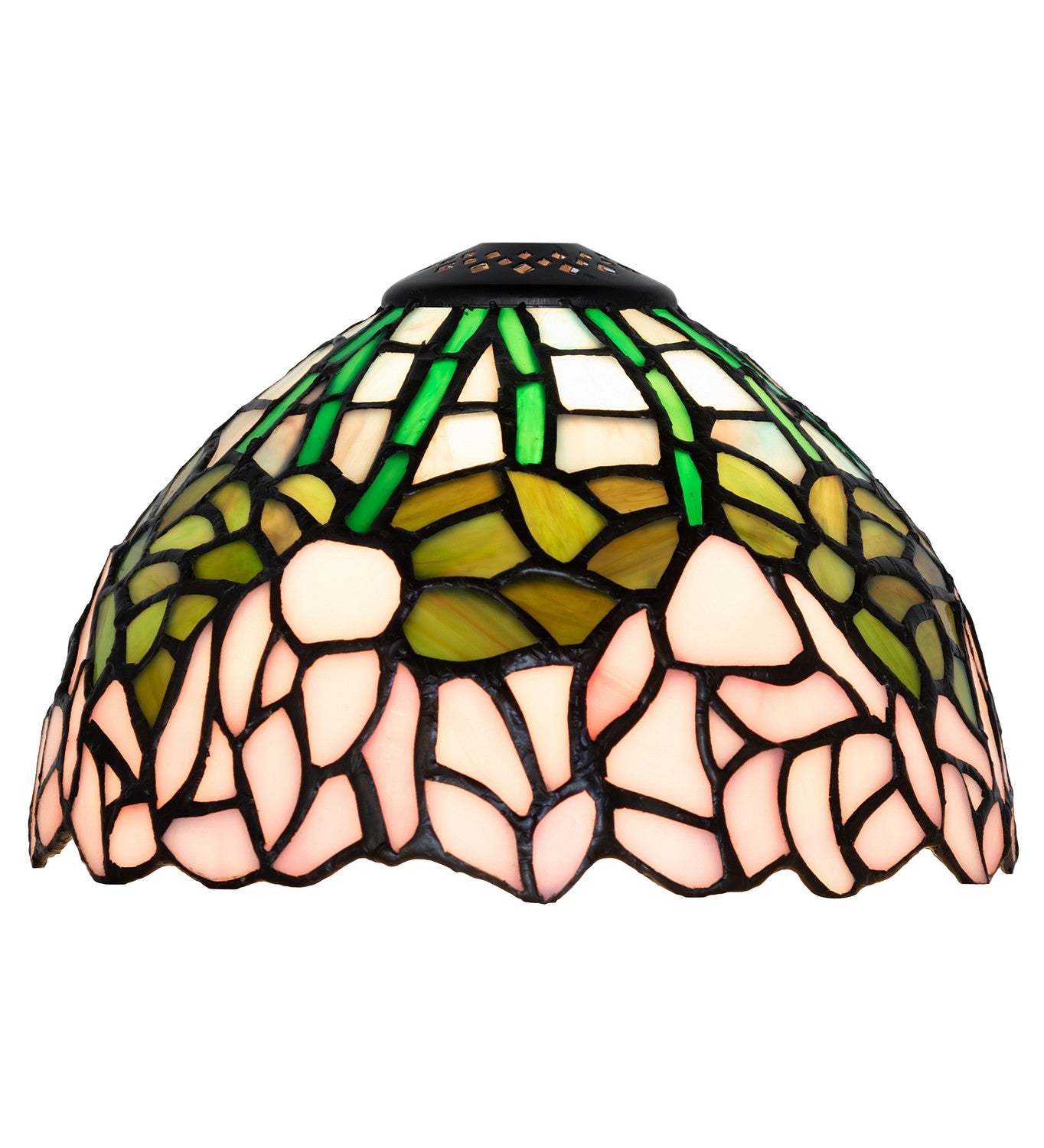 Meyda Tiffany - 29649 - Shade - Tiffany Cabbage Rose