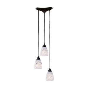 ELK Home - 406-3SW - Three Light Pendant - Classico - Dark Rust