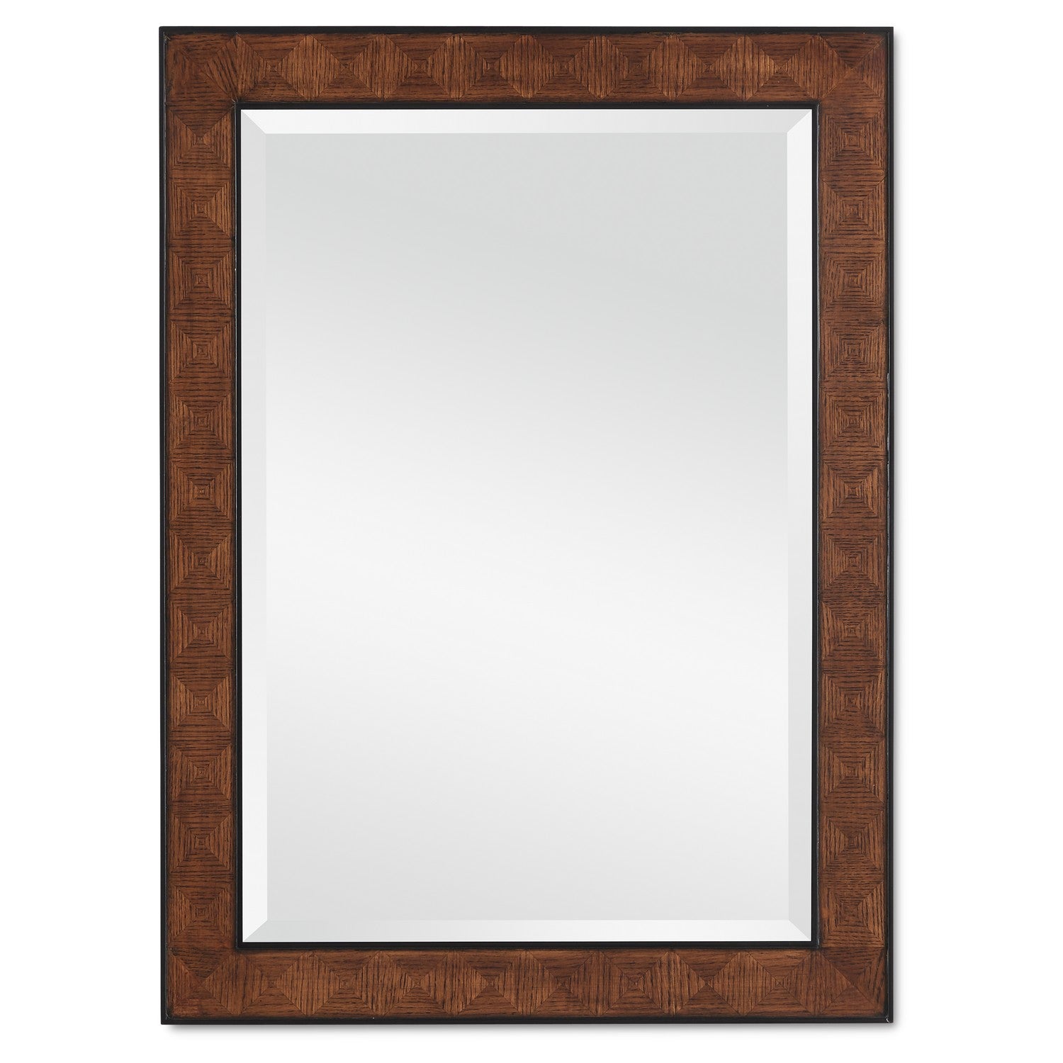 Currey and Company - 1000-0143 - Mirror - Dorian - Kona/Black/Mirror