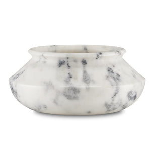 Currey and Company - 1200-0656 - Bowl - Punto - White