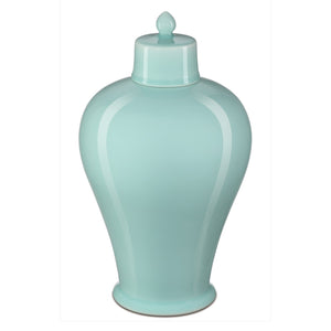 Currey and Company - 1200-0674 - Jar - Celadon - Celadon Green