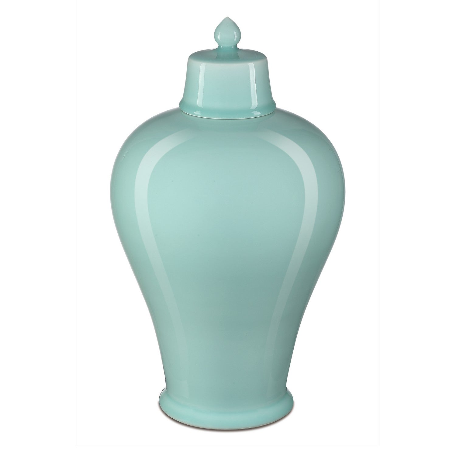 Currey and Company - 1200-0675 - Jar - Celadon - Celadon Green