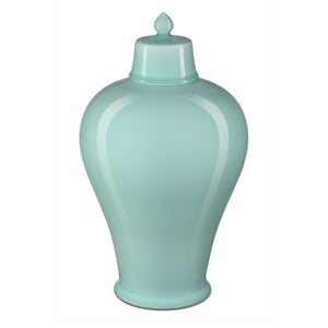 Currey and Company - 1200-0675 - Jar - Celadon - Celadon Green