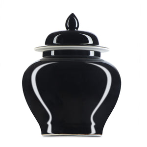 Currey and Company - 1200-0687 - Jar - Imperial - Imperial Black