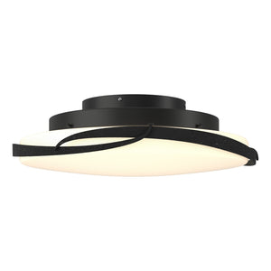 Hubbardton Forge - 126742-LED-10-GG0437 - LED Semi-Flush Mount - Flora - Black