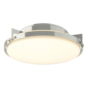 Hubbardton Forge - 126745-SKT-85-GG0097 - Two Light Flush Mount - Metra - Sterling