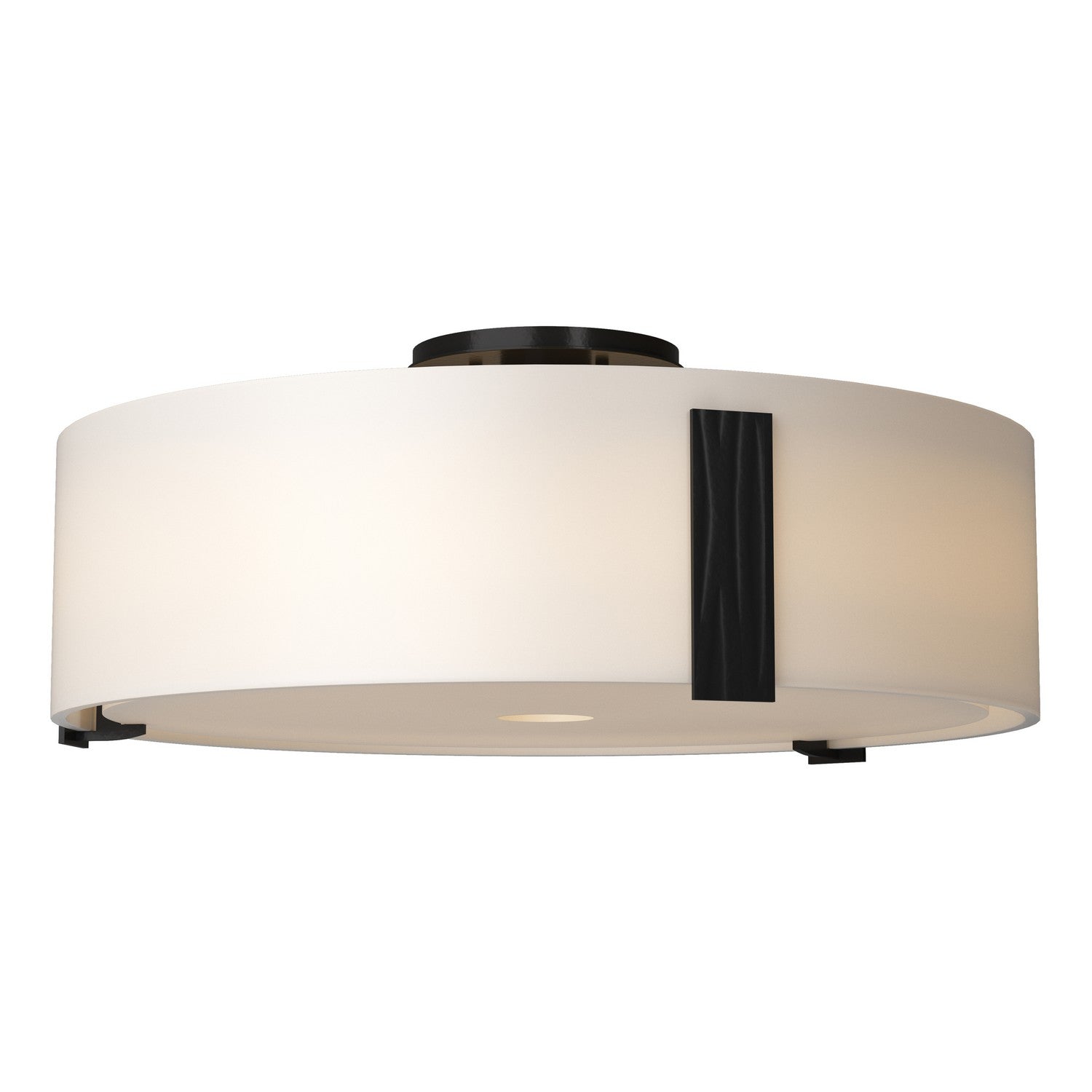 Hubbardton Forge - 126751-SKT-10-GG0216 - Three Light Semi-Flush Mount - Impressions - Black