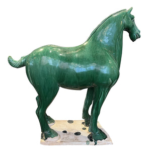 Currey and Company - 1200-0783 - Sculpture - Tang Dynasty - Green