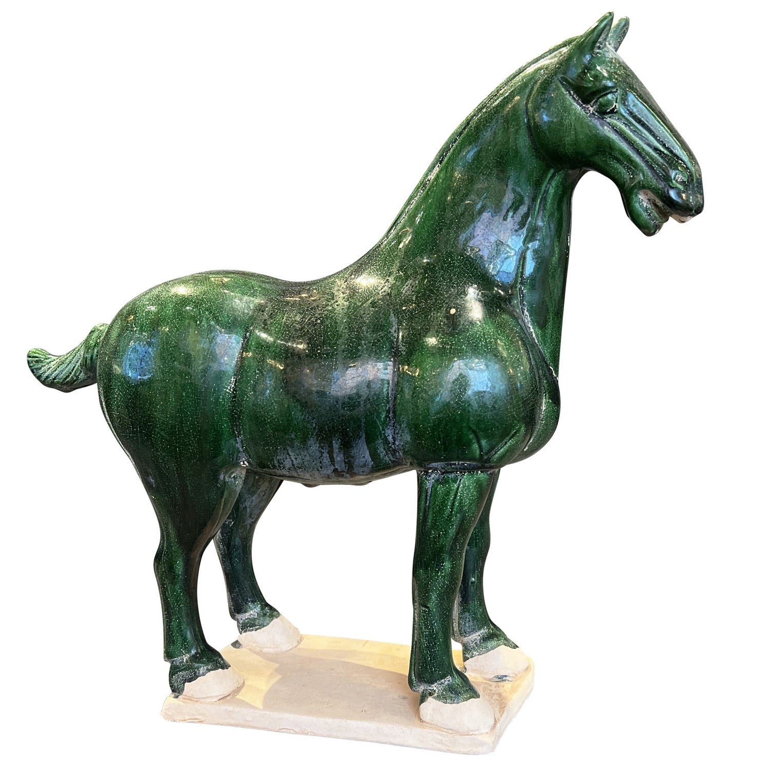 Currey and Company - 1200-0784 - Sculpture - Tang Dynasty - Green