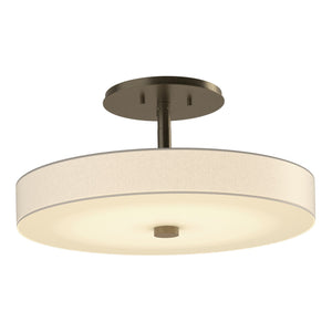 Hubbardton Forge - 126803-LED-84-SH1971 - LED Semi-Flush Mount - Disq - Soft Gold