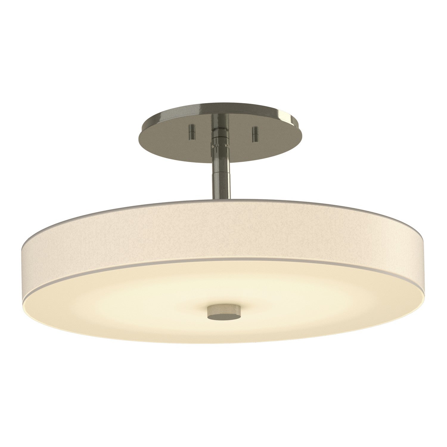 Hubbardton Forge - 126803-LED-85-SH1971 - LED Semi-Flush Mount - Disq - Sterling