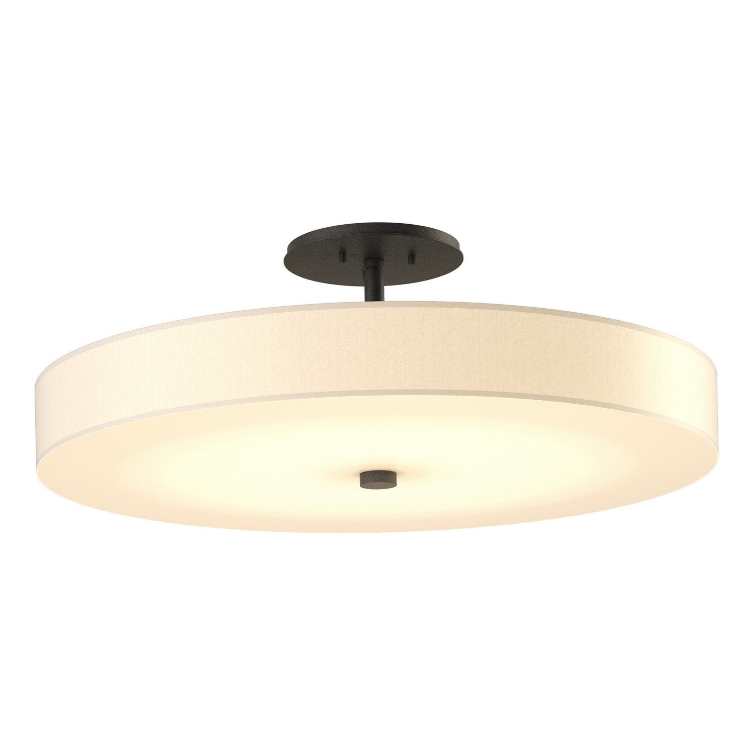 Hubbardton Forge - 126805-LED-20-SH1970 - LED Semi-Flush Mount - Disq - Natural Iron