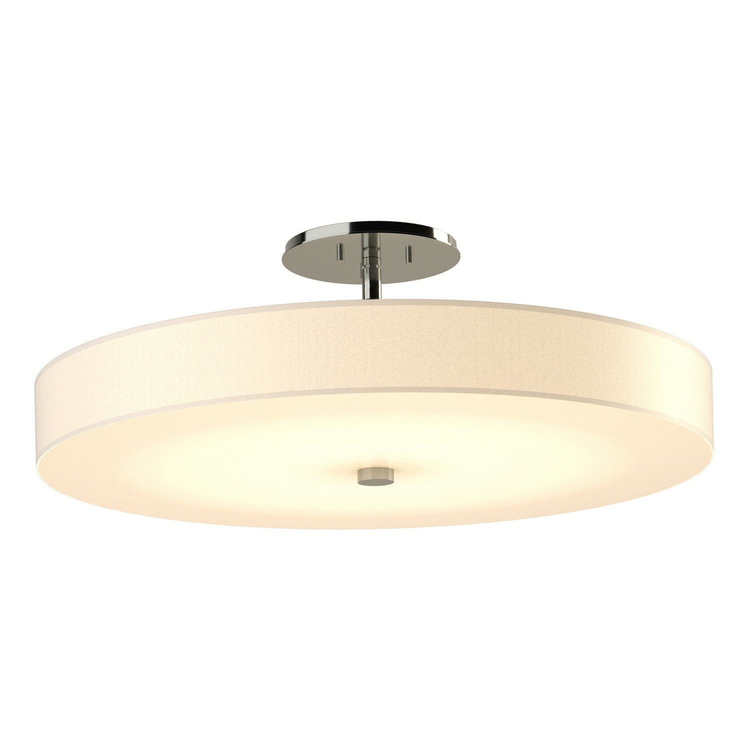 Hubbardton Forge - 126805-LED-85-SH1970 - LED Semi-Flush Mount - Disq - Sterling