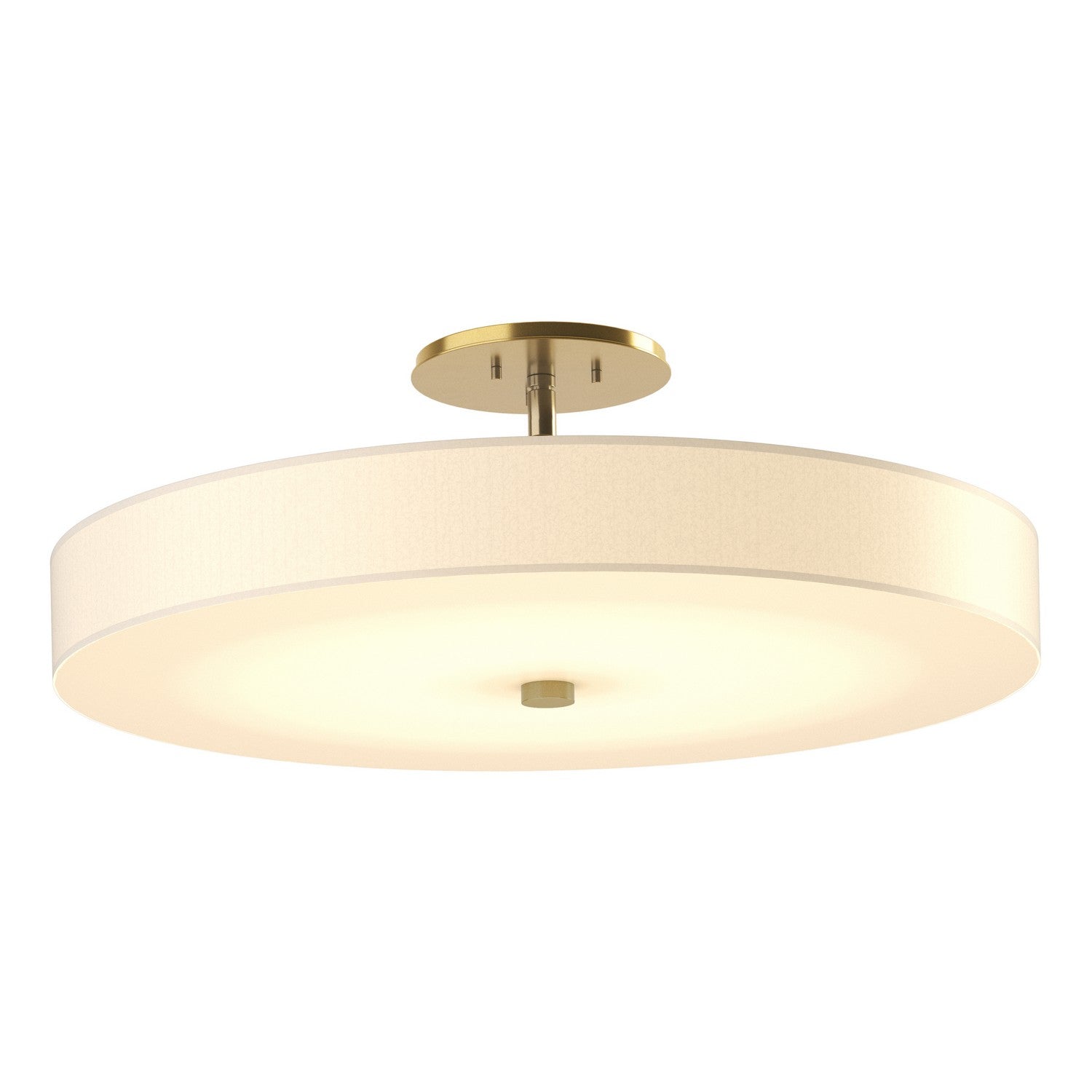 Hubbardton Forge - 126805-LED-89-SH1970 - Disq Large LED Semi-Flush - Disq - Ink